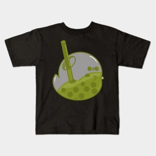 Matcha Ghostea Kids T-Shirt